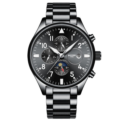 Automatic Mechanical Watch Steel Belt