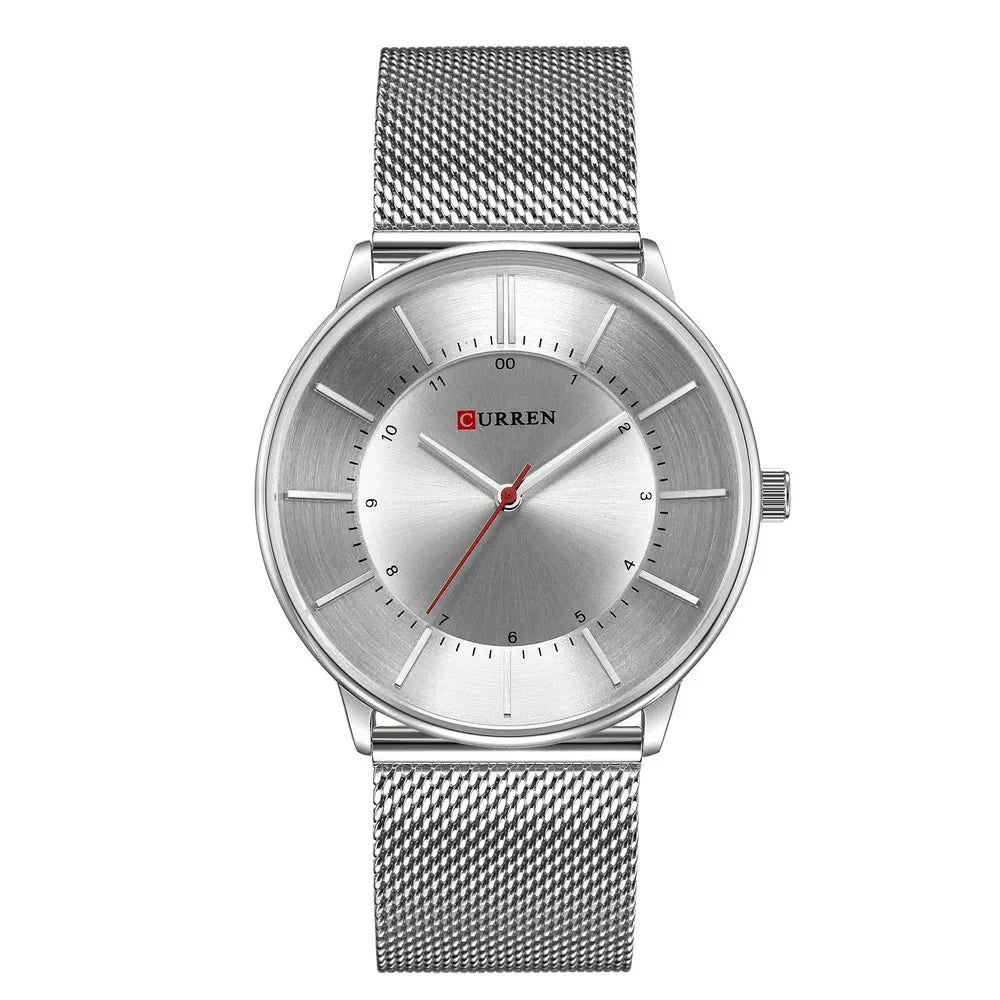 CURREN 8303 Men's Steel Band Watch