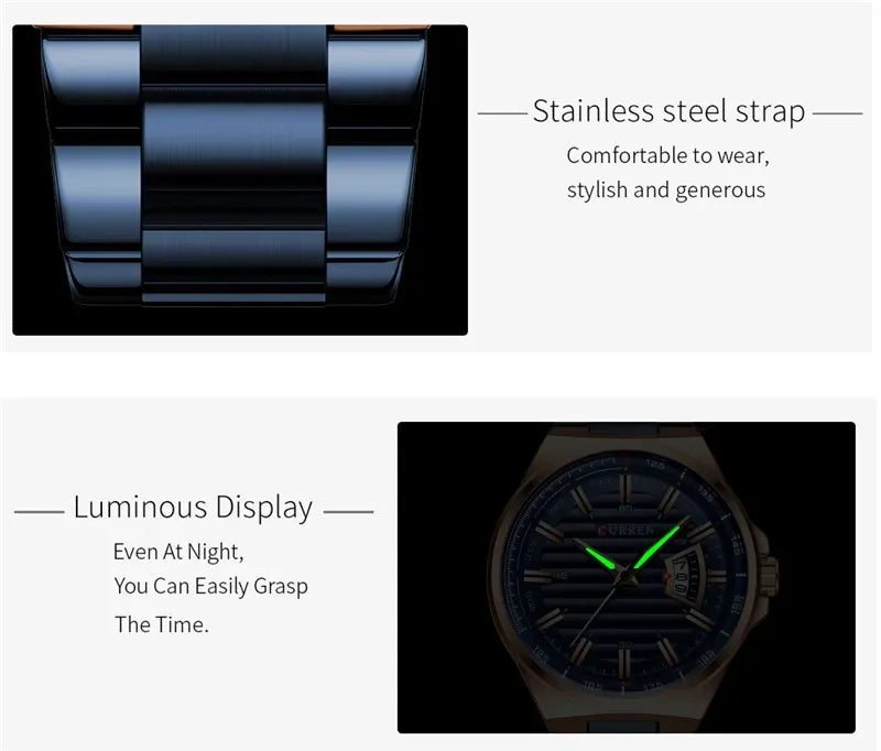 CURREN Men Watch  8375