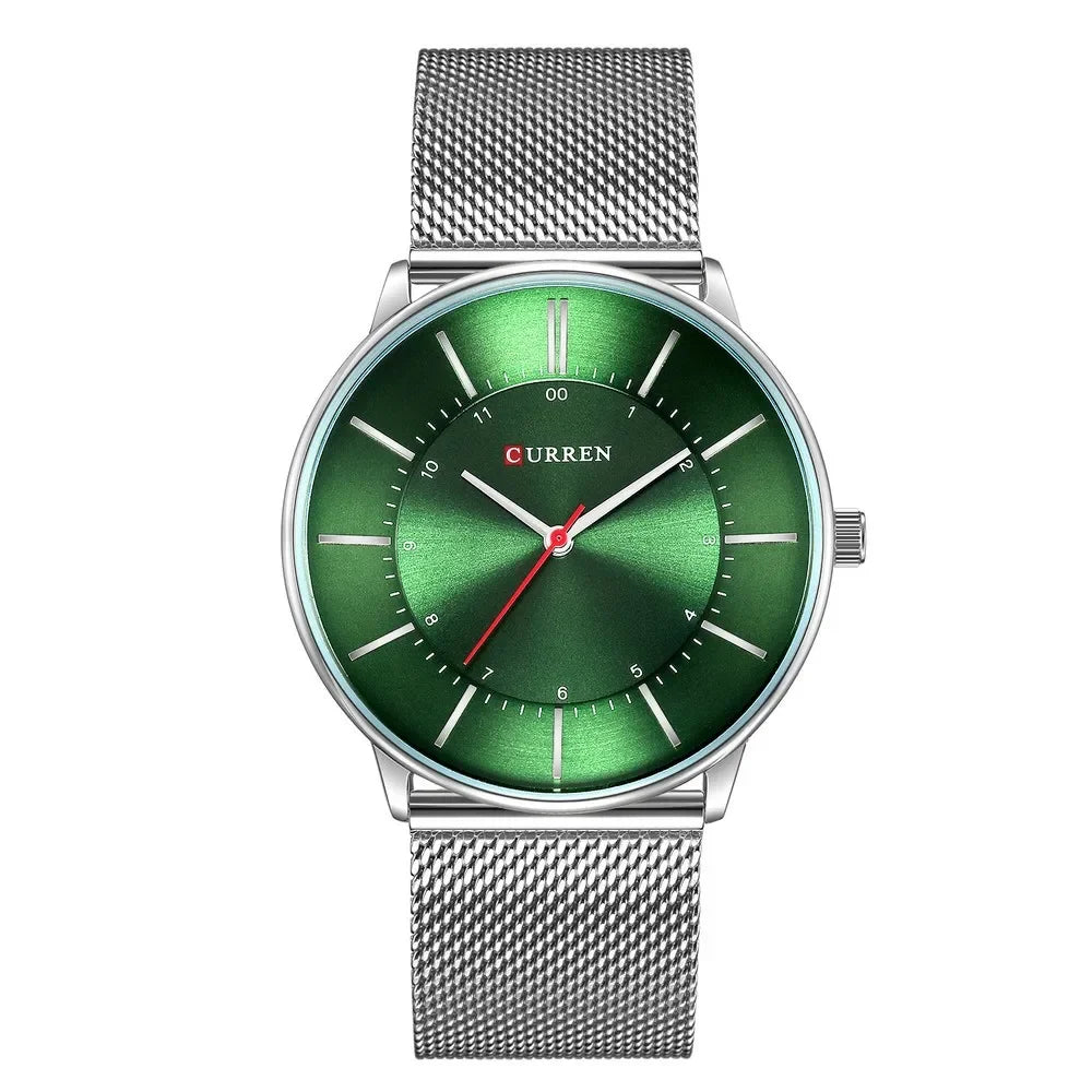 CURREN 8303 Men's Steel Band Watch