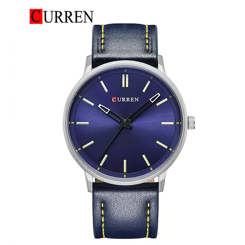 CURREN Original Brand Leather Straps Wrist Watch For Men With Brand (Box & Bag)-8233